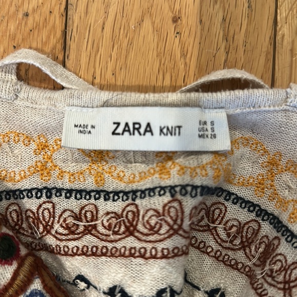 Knit detailed Zara dress - Picture 4 of 6